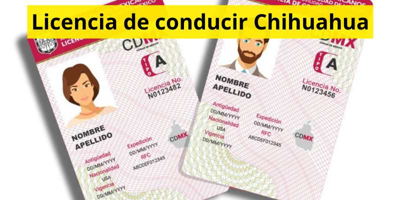 Licencia de conducir Chihuahua