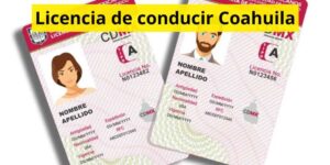Licencia de conducir Coahuila