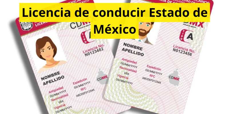 Licencia de conducir Estado de México