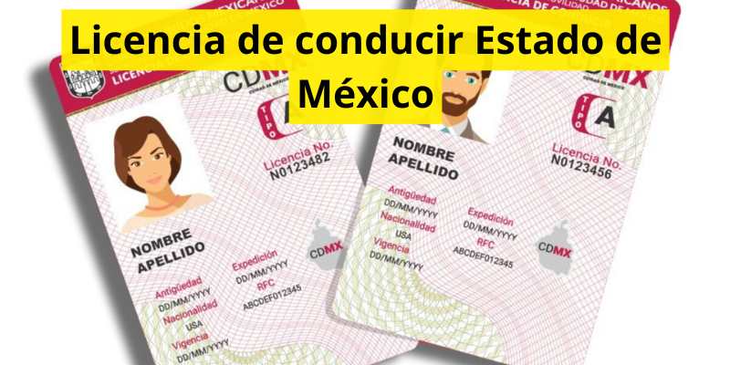 Licencia de conducir Estado de México