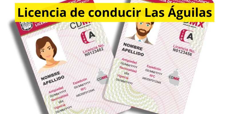 Licencia de conducir Las Águilas