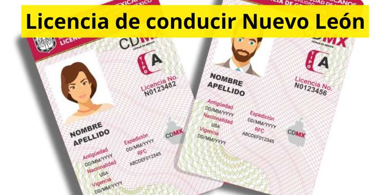 Licencia de conducir Nuevo León