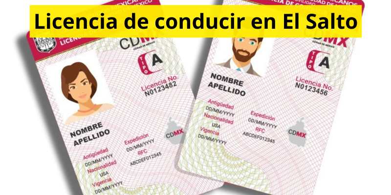 Licencia de conducir en El Salto