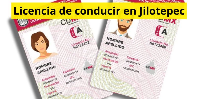 Licencia de conducir en Jilotepec