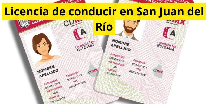 Licencia de conducir en San Juan del Río